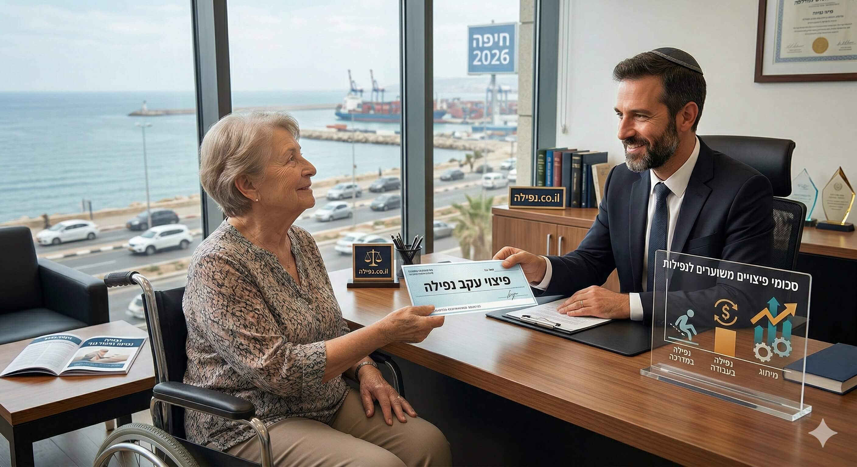 פיצוי אחרי נפילה - מדריך מרכזי קצר ומעשי